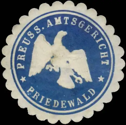 Pr. Amtsgericht Friedewald