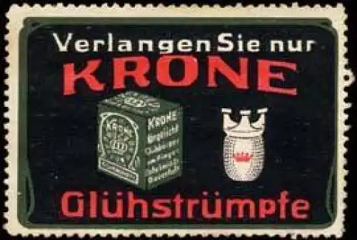 Verlangen sie nur Krone GlÃ¼hstrÃ¼mpfe