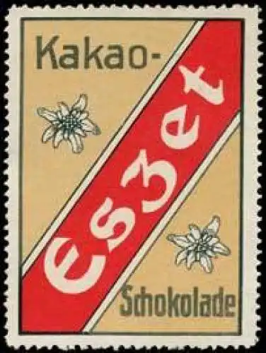 Kakao-Eszet Schokolade