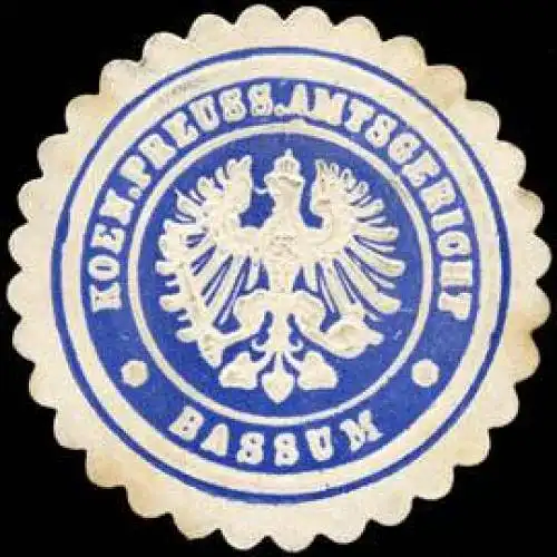 K.Pr. Amtsgericht Bassum