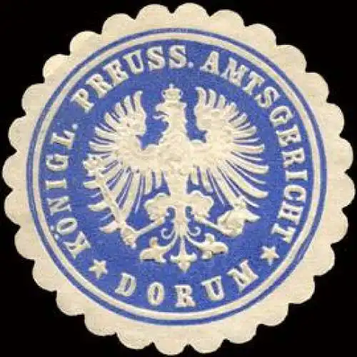 K.Pr. Amtsgericht-Dorum