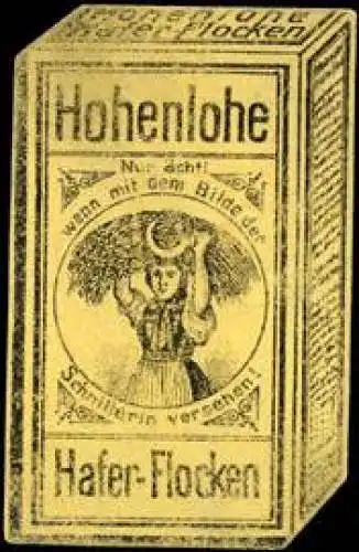 Hohenlohe Haferflocken