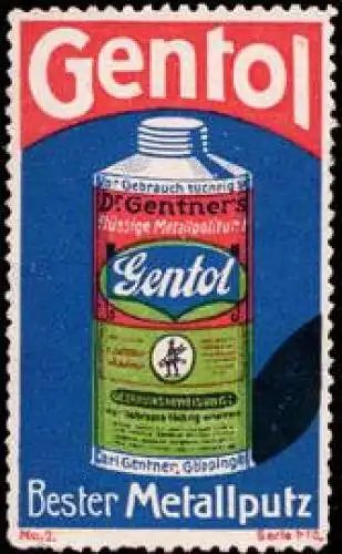 Gentol bester Metallputz