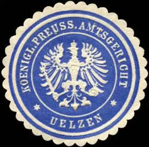 Koeniglich Preussisches Amtsgericht Uelzen