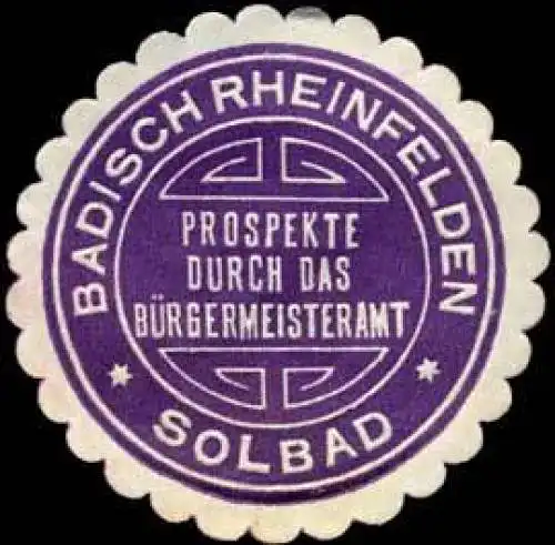 Solbad-Badisch Rheinfelden