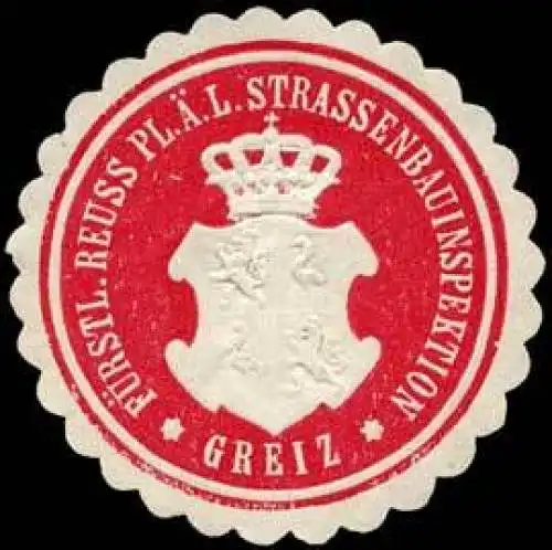 F. Reuss Pl. Ã. L. Strassenbauinspektion-Greiz