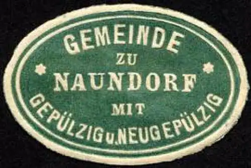 Gemeinde zu Naundorf mit GepÃ¼lzig und NeugepÃ¼lzig