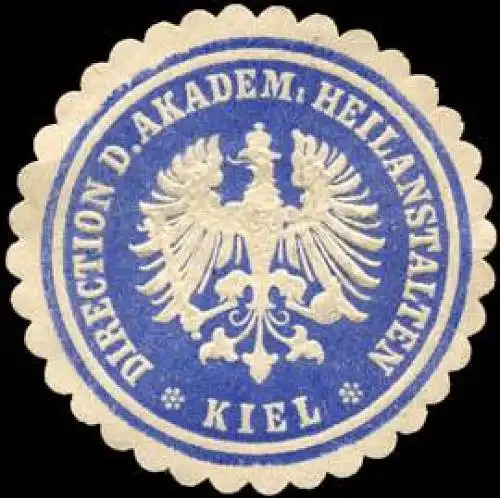 Direction der Akademischen Heilanstalten - Kiel