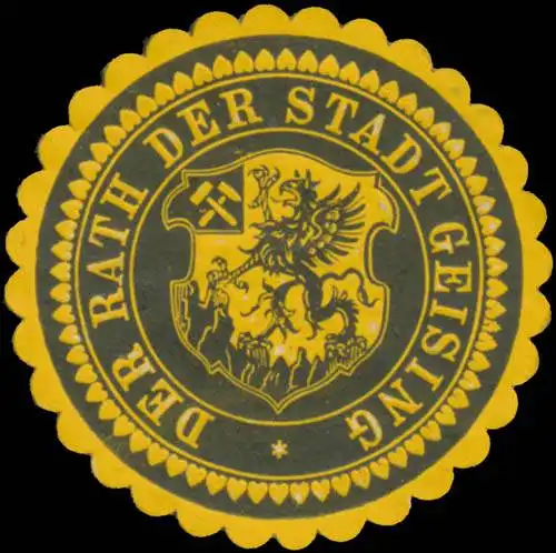 Der Rath der Stadt Geising