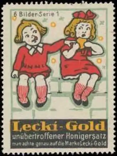 Honig-Ersatz Lecki-Gold für Kinder