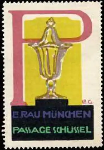 Chippendale Buchstabe P