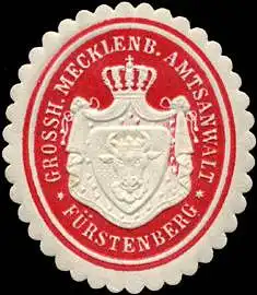Gr. Mecklenburgischer Amtsanwalt Fürstenberg