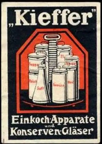 Kieffer Einkoch-Apparate