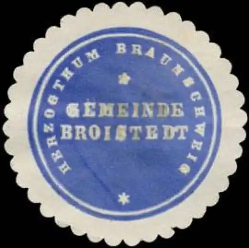 Gemeinde Broistedt H. Braunschweig
