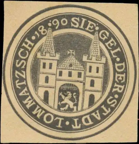 Siegel der Stadt Lommatzsch