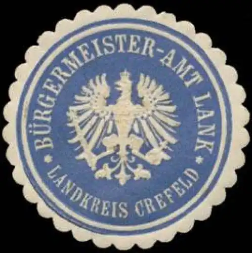 BÃ¼rgermeister-Amt Lank Landkreis Krefeld