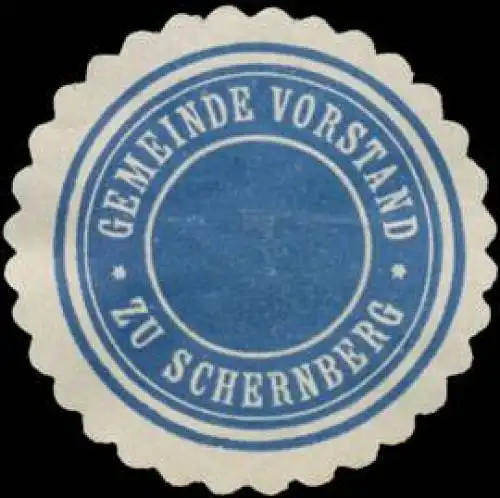 Gemeinde Vorstand zu Schernberg