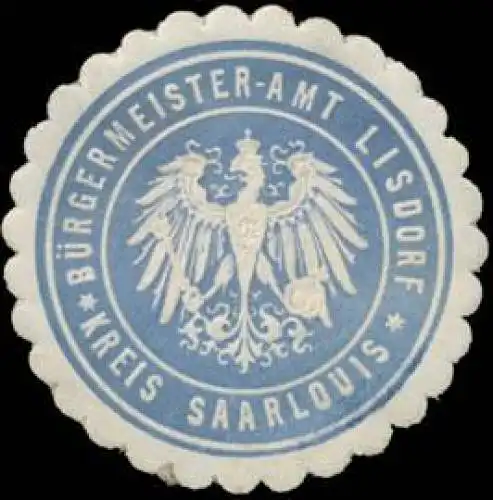 Bürgermeister-Amt Lisdorf Kreis Saarlouis
