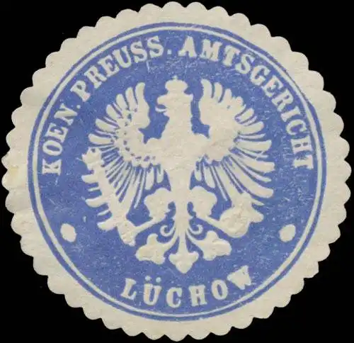K. Pr. Amtsgericht Lüchow