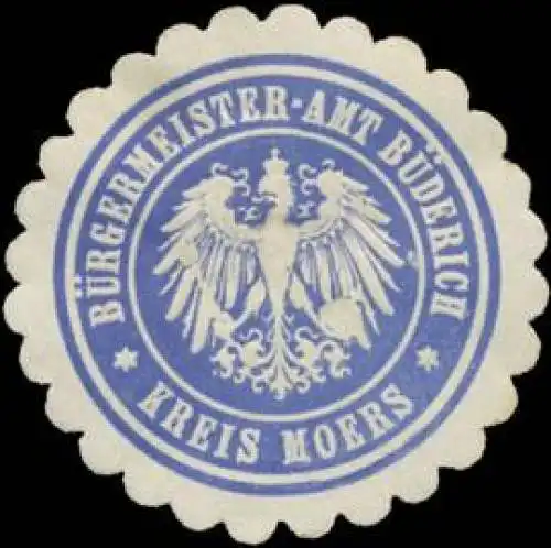 BÃ¼rgermeister-Amt BÃ¼derich Kreis Moers