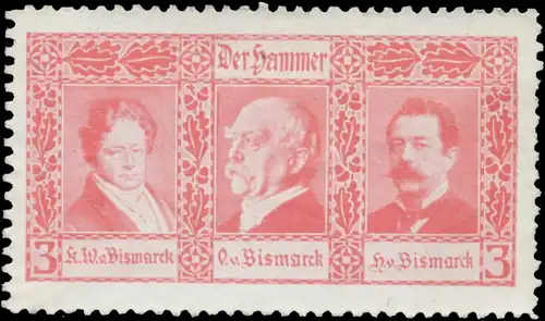K.W. von Bismarck, Otto von Bismarck, H. v. Bismarck