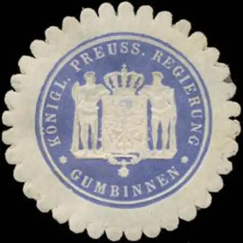 K.Pr. Regierung Gumbinnen