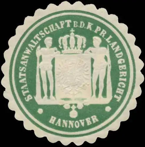 Staatsanwaltschaft b.d. K.Pr. Landgericht Hannover