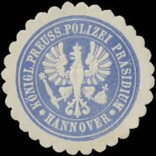 K.Pr. Polizei PrÃ¤sidium Hannover