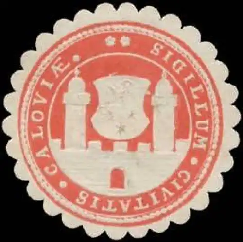 Sigillum Civitatis Caloviae (Calau)