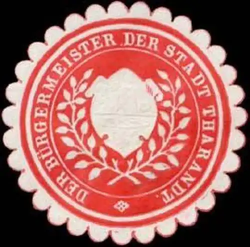 Der Bürgermeister der Stadt Tharandt
