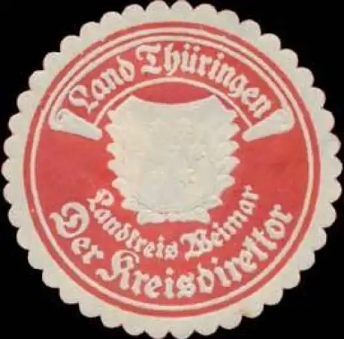 Der Kreisdirektor Landkreis Weimar