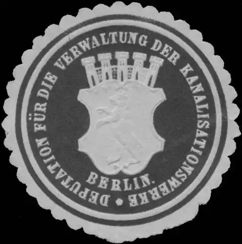 Deputation fÃ¼r die Verwaltung der Kanalisationswerke