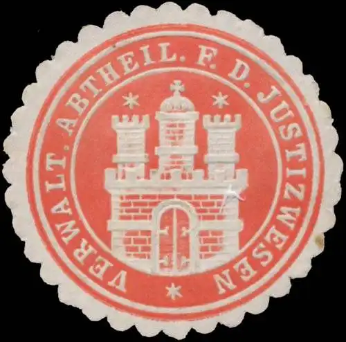 Verwaltungsabtheilung fÃ¼r das Justizwesen