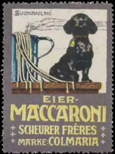 Eier-Maccaroni - Hund