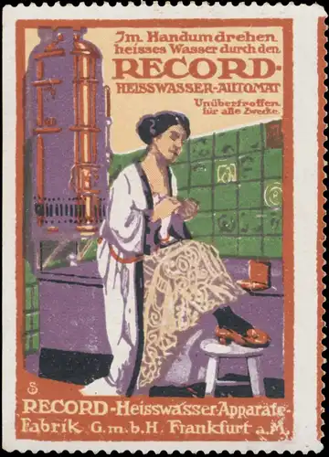 Record Heisswasserautomat