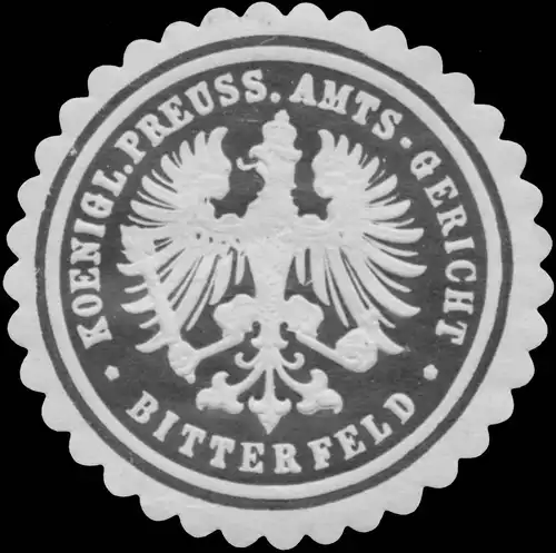 K.Pr. Amtsgericht Bitterfeld