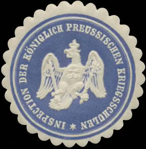 Inspection der K. Pr. Kriegsschulen