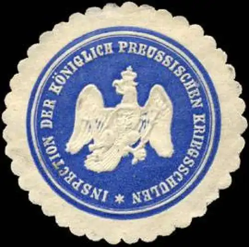 Inspection der K. Pr. Kriegsschulen