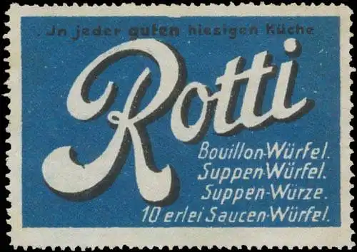 Rotti Bouillon-WÃ¼rfel