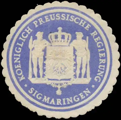 K. Pr. Regierung Sigmaringen