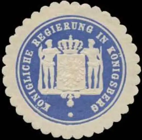 K. Regierung in KÃ¶nigsberg/PreuÃen