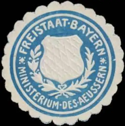 Ministerium des Aeussern-Freistaat Bayern