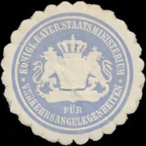 K. Bayer. Staatsministerium für Verkehrsangelegenheiten