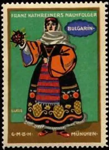 Bulgarin - Tracht in Bulgarien