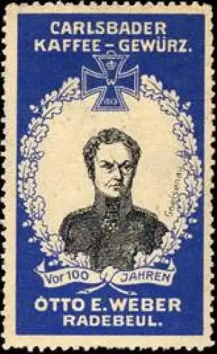 Carlsbader Kaffee-Gewürz - Neidhart von Gneisenau