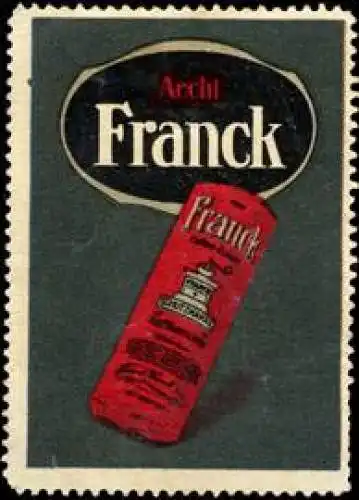 Aecht Franck Kaffee-Zusatz mit der Kaffeemühle