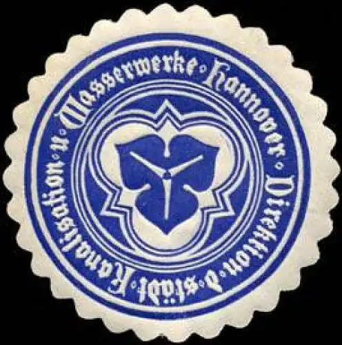 Direktion der städtischen Kanalisation und Wasserwerke - Hannover