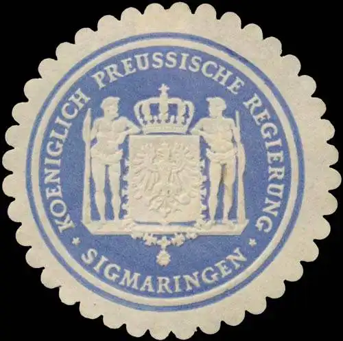 K. Pr. Regierung Sigmaringen