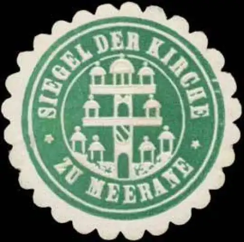 Siegel der Kirche zu Meerane