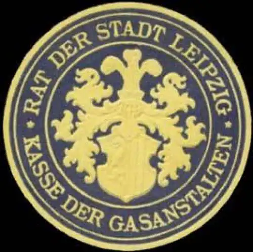 Rat der Stadt Leipzig Kasse der Gasanstalten